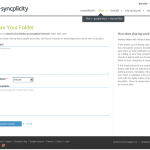 Syncplicity Share Folder