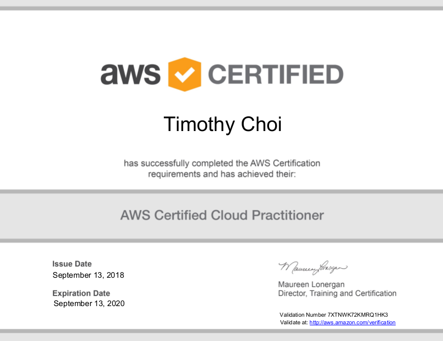 TJ AWS Cloud Practitioner